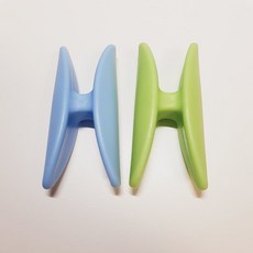 아이디어템 쇼핑 장보기 봉투 리프터 핸드그립 그립퍼 그리퍼 쇼핑백리프터, 그린, 1개