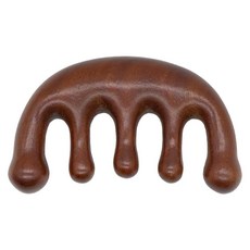 원목 괄사 마사지기 반달 두피 어깨 옻칠 괄사 마사지기 바디 피부