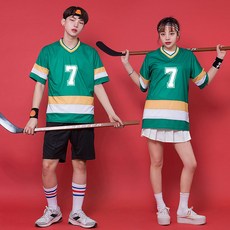 반티콜 하키반티 [앞인쇄포함] 번호 하키티 스포츠 체육대회 반티, 1번
