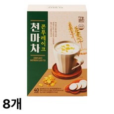 다농원 콘푸레이크 천마차, 18g, 40개입, 8개