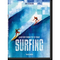 (영문도서) Surfing. 1778-Today. 40th Ed. Hardcover, Taschen, English, 9783836591461