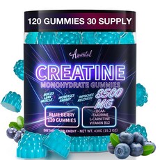 Asumtal 크레아틴 모노하이드레이트 젤리 복합체 8500 MG 남성 및 여성용 보충제 츄 120개 171603, Asumtal 크레아틴 모노하이드레이트 젤리 복합체 8, 1개