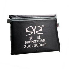 盛源地布 露營地墊 300x300 防潮墊 野餐墊 帳篷墊 天幕 露營必備, 墨黑色