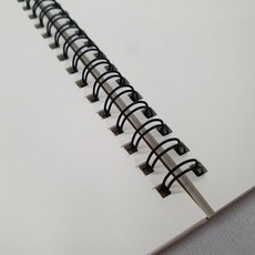 종합장 무선 연습장 무지 수학 노트 스프링 드로잉, 본상품