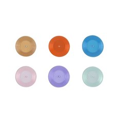 휴대용 노트북 거치대 고무 리프트 블록 PC 풋레스트 쿨링 방열 받침대 단열 방지 미끄럼, W. 작은 레코드 투명 3