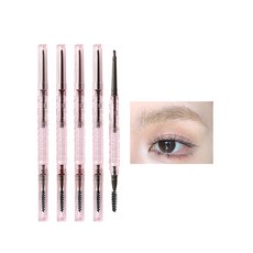 FLORTTE 花洛莉亞 立體小砍刀眉粉筆 - 不易掉色 持久順滑 易上色 根根分明, 06陽光金棕（適合冷金/淺色系髮色）, 1個