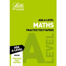 (영문도서) Letts A-Level Revision Success - Aqa A-Level Maths Practice Test Papers Paperback, English, 9780008276249