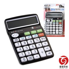 歌林 12位數桌上型計算機 大型顯示幕 語音播報, 1個