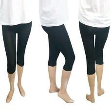 여성 인견 쿨 타이즈 레깅스 속바지 겨울 바지 블랙