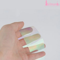 오로라 네일필름 유리네일 유리조각 셀로판지