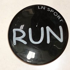 號碼布磁扣 台灣國旗 Just Do It NRC+, RUN 酷黑, 4個