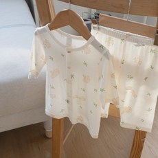 7부 뱀부 메쉬 매쉬 아기 신생아 유아 아동 어린이 키즈 초등 학생 주니어 칠부 내복 내의