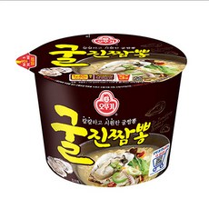 오뚜기 굴진짬뽕 용기 컵라면, 6개