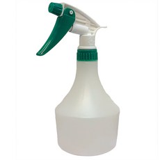 千稷 白綠耐酸鹼噴霧瓶 500ML 可調式噴嘴 專業丁腈橡膠活塞, 1個