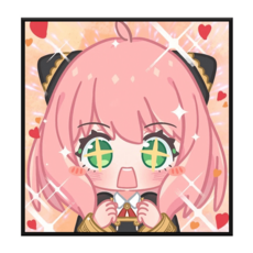 스파이패밀리 유화 그리기 diy 애니 명화 그림 포스터 색칠하기 페인팅 세트, 옵션5, 30x30cm × 내부프레임