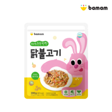 바맘 우리집 든든 반찬 닭불고기 300g, 닭불고기 1팩, 100g, 3개