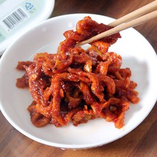 순창 전통 무말랭이 장아찌 제주 무 말랭이 무침 보쌈 무말랭이 무침 수육 무김치, 1개, 1kg