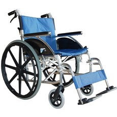 【海夫健康生活館】富士康 鋁合金 腳踏可拆 輕型輪椅 (FZK-F17), 1個