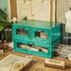 미술도구정리함 서랍장 선물 전용 화가 미술장 미대생 물감 붓 소형 연필 화구 부품 박스