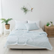 쿨하니 시원한 여름 홑겹 냉감이불 SS