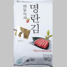 하동 녹차 명란김 24봉 바삭 도시락 조미 맛 김, 24봉 선물세트, 1세트