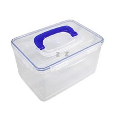 직사각 밀폐용기 3.5L 44호 김치통 반찬통 보관통, 없음, 1개