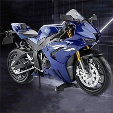 11464285 다이캐스트 모델 모형 미니어처 바이크 컬렉터 장식품 선물 1 12에 적합한 혼다 CBR 1000RR‑R 합금 컬렉션 자동차 블루