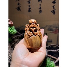 太行崖柏 手把財神爺, 如圖所示, 1個