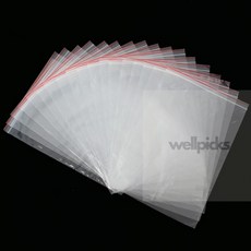 부승 쭈꾸미 갑오징어 투명 지퍼백 100매(20x30cm) 투명지퍼백중형, 중(M), 100개, 1세트