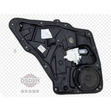 奧斯德 VAG 5N0839461A 5N0839462A 福斯 TIGUAN 左/右後門 升降機 電動窗 玻璃, 右-副駕駛座,台製精品