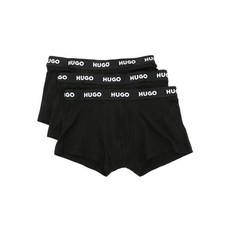 휴고 로고 웨이스트밴드 복서 브리프 3팩 세트