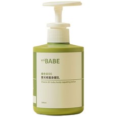 uniBABE優貝比 維他命B5嬰兒修護身體乳 300ml, 1個