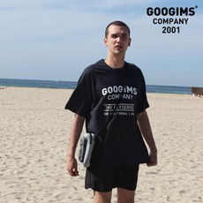 구김스 0159 빅 로고 반팔 티셔츠