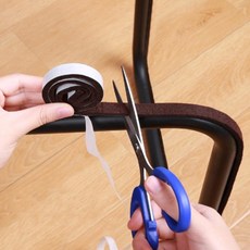 펠트지 휄트지 의자 긁힘 스크래치 방지 테이프 소음, 1개, B1 2.5cm*100cm