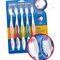 구강 위생 관리 칫솔 탄력 라운딩 식모 치아 플라그 제거 잇몸 마사지 가정용, 1개