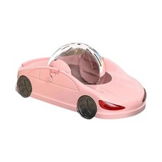 햄스터 운동볼 투명 롤링 자동차 운동 휠 햄스터와 게르빌용, 1개, 2. Pink