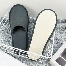 HOOT 병원 호텔 휴대용 슬리퍼 5p 얇은 거실 기내용 5P