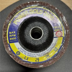 4인치 입도150 골드 디스크휠 날개 사포 나라연마개당750원, 40개