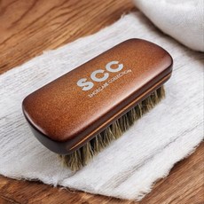 구두관리 원목 신발브러시 말털솔 구두솔