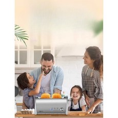 전기토스터 4구토스터 샌드위치 토스터 가정용 팝업 더블 숏 슬롯, 2. T - 17 싱글 롱슬릿 / 원색