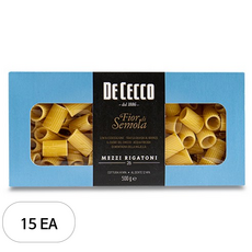 데체코 피오르디세몰라 메찌 리가토니 파스타, 500g, 15개