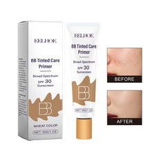EELHOE BB 潤色隔離霜 SPF30 廣譜防曬 小麥色, 1個, 國內銷售，購買等同默認免責申明）