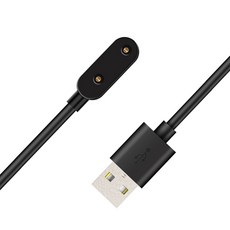 華為 手環充電線 HUAWEI Band 6 7 8 9 10 11 Pro 充電器, 1個, 黑色100cm