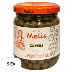 멜리스 케이퍼, 9개, 180g