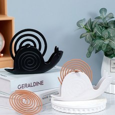 蚊香盒 蚊香盤 蚊香架 蚊香置物架 香爐 驅蚊 傢用蚊香盒防火防燙創意蝸牛蚊香托盤造型蚊香架衛生間檀香接灰盤, 迷你款【一個裝】小號,全新陞級/怎麼放都方便/活動