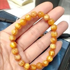 東北沉香琥珀木天然原木手串