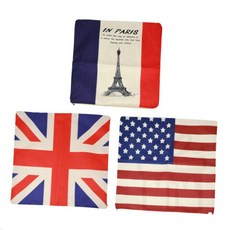 국가별 디자인 국기무늬 쿠션커버 북유럽쿠션