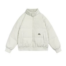 立領寬鬆廓形保暖棉服外套 - 冬季新款休閒短款棉外套