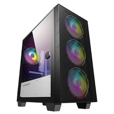 藍海小棧 GAMEMAX-Aero Mini MESH (H607) 機殼 高散熱迷你機殼 支援多硬碟擴充, 1個