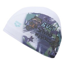 arena(아레나) 스윔캡 유니섹스 메쉬 캡(승화 푸린트) S 사이즈 MARVEL(마블) 디자인 메쉬 연습용 AS5SSC80U